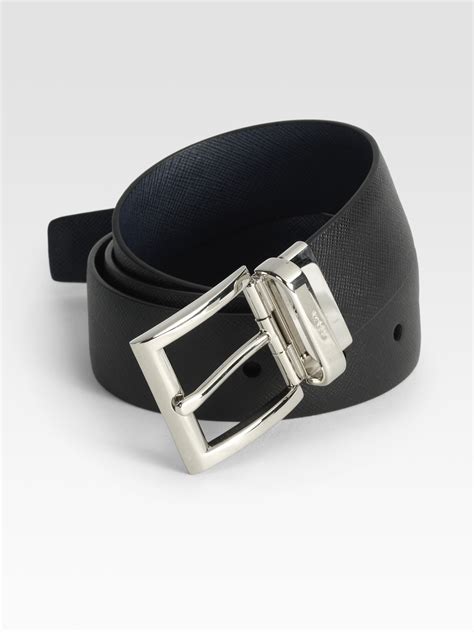 prada mens leather belts|Prada belt cost.